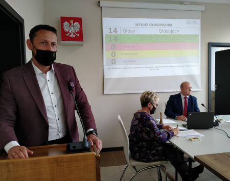 Wójt Gminy Gaszowice z absolutorium