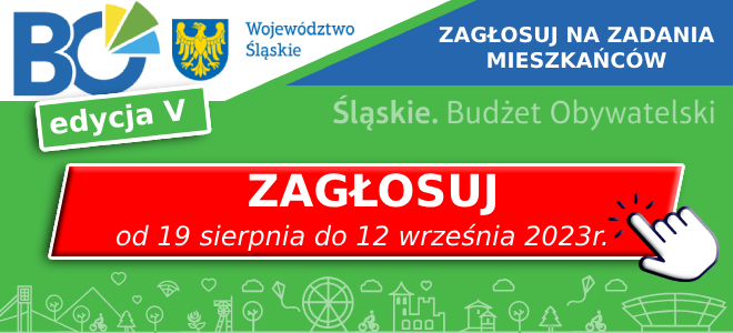 V Edycja Marszałkowskiego Budżetu Obywatelskiego Województwa Śląskiego