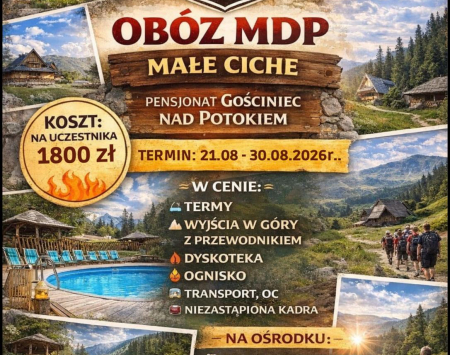 OSP Szczerbice zaprasza na Obóz MDP