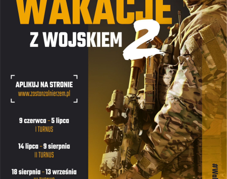 Rusza kolejny turnus "Wakacje z wojskiem"
