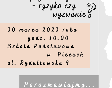 Debata 30 marca 2023 roku w Szkole Podstawowej w Piecach