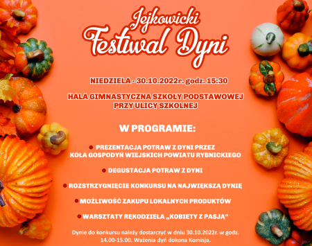 Jejkowicki Festiwal Dyni 