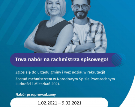 Trwa nabór na rachmistrza spisowego