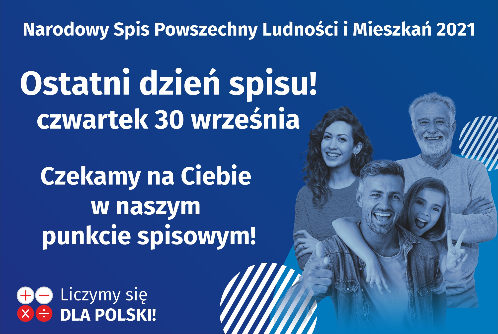 Ostatni dzień Narodowego Spisu Powszechnego 30.09.2021
