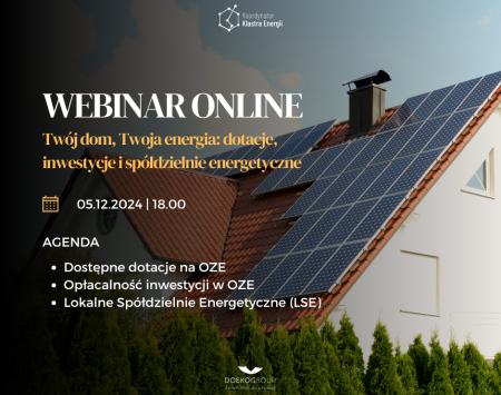 Bezpłatny webinar dla mieszkańców gminy.